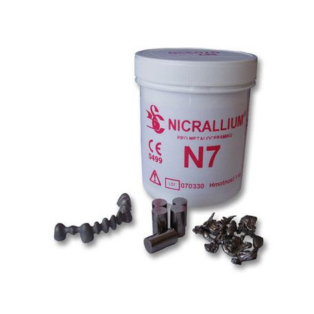 Nicrallium N7 – Alliage Nickel-Chrome pour Prothèse Dentaire – 1kg – BCS